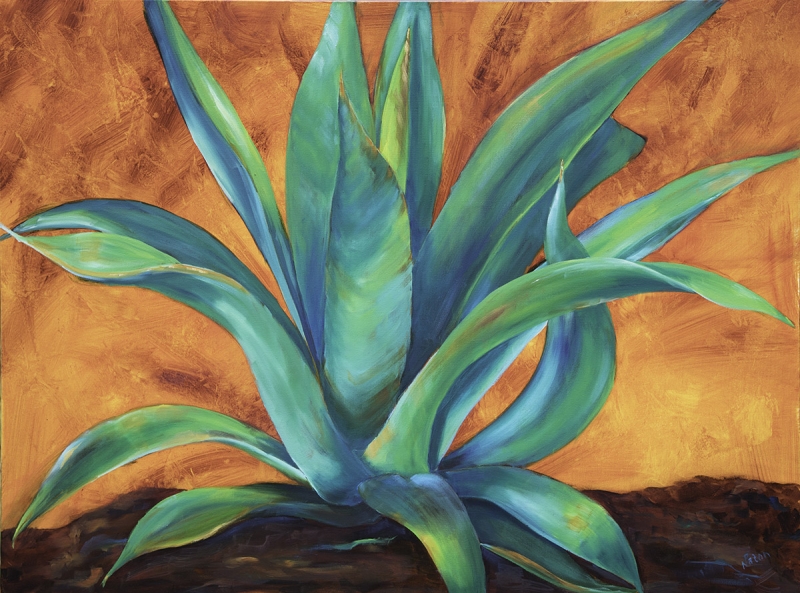Tequila Sunset by artist Nancy Paton